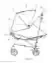 Fig. 15 - Direction setting device for the seat of a baby stroller