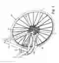 Fig. 04 - BICYCLE WITH TRANSMISSION ELEMENT REMOVABLE FROM THE DRIVE WHEEL