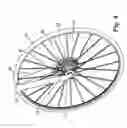 Fig. 07 - BICYCLE WITH TRANSMISSION ELEMENT REMOVABLE FROM THE DRIVE WHEEL
