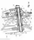 Fig. 15 - BICYCLE WITH TRANSMISSION ELEMENT REMOVABLE FROM THE DRIVE WHEEL