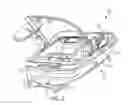 Fig. 03 - Wake-modifying device for a boat