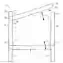 Fig. 01 - Container storage system and support and cross bar of such a container storage system