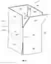 Fig. 04 - Foldable box template with internal glue flap