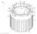 Fig. 01 - Pipe thread protector with an inner tapered groove