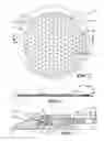 Fig. 04 - Elastic membrane strainer for a drain