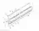 Fig. 01 - Extruded profile for a fitted panel and fitted panel comprising said extruded profile