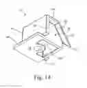 Fig. 12 - Plinth for window screen installation system