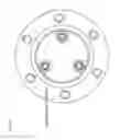 Fig. 10 - Electrical submergible pumping system using a power crossover assembly for a power supply connected to a motor
