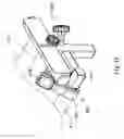 Fig. 14 - Bracket assembly and retaining device for collapsible stand