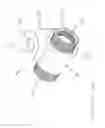 Fig. 05 - Valve with different threads for preventing rotation of and locking bonnet within valve