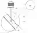 Fig. 01 - Adjustable solar charged lamp