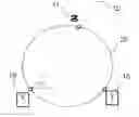 Fig. 01 - Method for the passive localization of radar transmitters