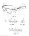 Fig. 09 - EYEWEAR WITH INTERCHANGEABLE TEMPLES AND BROW BAR