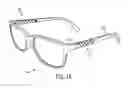 Fig. 10 - EYEWEAR WITH INTERCHANGEABLE TEMPLES AND BROW BAR