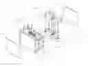 Fig. 01 - Heat exchanger for back to back electronics displays