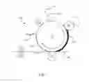 Fig. 02 - Developing cartridge for laser printer comprising a stirring wheel and an activation mechanism