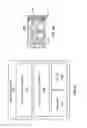 Fig. 03 - REVERSE FLOW MODE FOR REGULATING PRESSURE OF AN ACCUMULATED VOLUME WITH FAST UPSTREAM BLEED DOWN