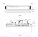 Fig. 11 - Display panel with touch detecting and display device