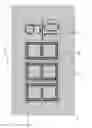 Fig. 12 - Sign Module with Rigid Faceplate