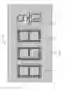 Fig. 14 - Sign Module with Rigid Faceplate