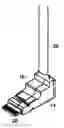 Fig. 01 - Configurable electrical connector key for electronic door locks