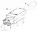 Fig. 01 - Electrical connector assembly with improved contact arrangement