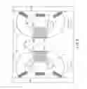 Fig. 08 - Method of manufacturing flexible printed circuit board with component mounting section for mounting electronic component and flexible cable sections extending in different directions from the component mounting section