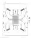 Fig. 18 - Method of manufacturing flexible printed circuit board with component mounting section for mounting electronic component and flexible cable sections extending in different directions from the component mounting section