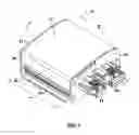 Fig. 02 - Enclosure for an electronic assembly for a battery powered lawn mower