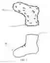 Fig. 02 - Method for manufacturing an integrally-formed shoe having no machine sewing