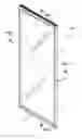 Fig. 01 - Door for a freezer cabinet