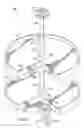 Fig. 02 - Adjustable rotary shelf assembly for a corner cabinet and method of use