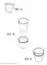 Fig. 12 - Tableware anchoring tray