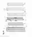 Fig. 07 - Dishwasher having at least two luminous surface elements