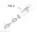 Fig. 06 - Sensor guide wire assembly with button-cell type battery