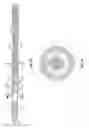 Fig. 03 - Reinforced high strength microwave antenna