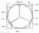 Fig. 01 - Commissure attachment feature for prosthetic heart valve