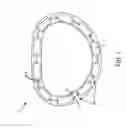 Fig. 02 - Annulus rings with suture clips
