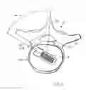 Fig. 03 - Instrument set and method for inserting a cage into the intervertebral disk space between two vertebral bodies