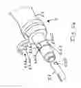 Fig. 09 - Instrument set and method for inserting a cage into the intervertebral disk space between two vertebral bodies