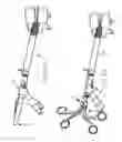 Fig. 19 - Instrument set and method for inserting a cage into the intervertebral disk space between two vertebral bodies