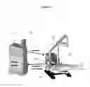 Fig. 25 - Combined laser and phacoemulsification system for eye surgery