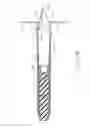 Fig. 23 - Tympanostomy tube delivery device with replaceable shaft portion
