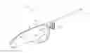 Fig. 01 - Trigger assembly for tympanostomy tube delivery device