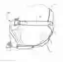 Fig. 01 - Neck strap, crown strap assembly and headgear for a breathing mask