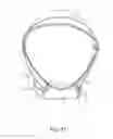 Fig. 25 - Neck strap, crown strap assembly and headgear for a breathing mask