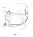 Fig. 27 - Neck strap, crown strap assembly and headgear for a breathing mask