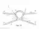 Fig. 28 - Neck strap, crown strap assembly and headgear for a breathing mask