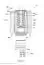 Fig. 12 - Blow molding mold for plastic bottle