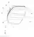 Fig. 02 - Foldable headrest with double hinge